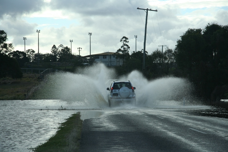 Overflow from the Mary River - Gympie