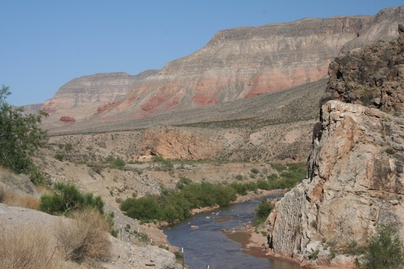 I-15.  Virgin River, AZ.