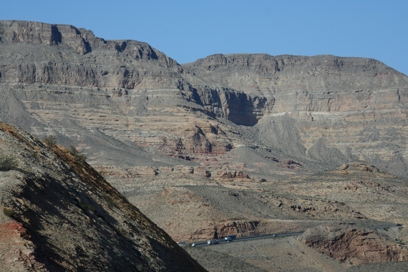 Arizona landscape from I-15.