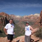 Chris and I did a short hike to this lookout which is 400m above the bottom of the Canyon with spectacular views at the end.