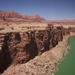 The Colorado River at Marble Canyon, Arizona.