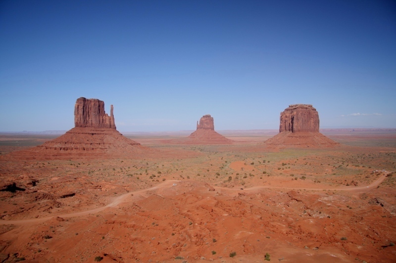 Moument Valley in Arizona.  Another AWESOME drive if you have time.