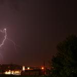 The supercell eventually gusted out and we dropped south to Kerrville, Tx where we witnessed a nice lightning show.