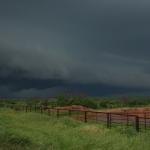 Zoomed in on the guster.  S of Wichita Falls, Tx.