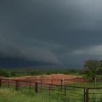 It looked quite good for a while.  S of Wichita Falls, Tx.