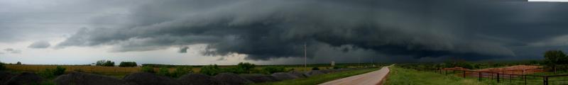 Panorama of the cell S of Wichita Falls, Tx.