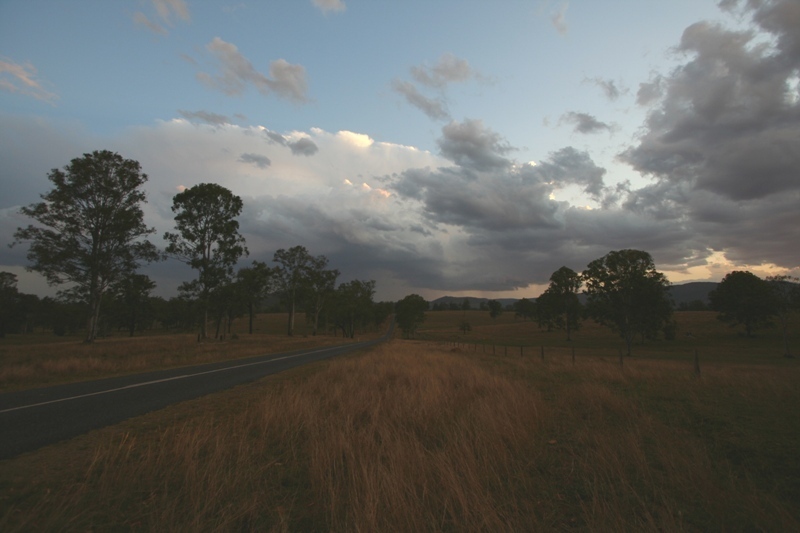 Looking S towards Woolooga