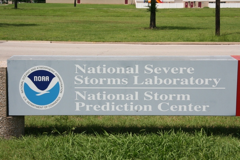 This is the sign out the front of the old SPC building at Oklahoma University in Norman, Oklahoma.