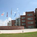 The new National Weather Centre building in Norman, Oklahoma.  Home of the SPC, NOAA, NWS, etc.