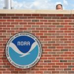 Jimmy Deguara standing tall and proud on the dias at the National Weather Centre, Norman, Oklahoma.