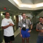 Brad, Chris, Esa and Jimmy inside the Natinoal Weather Centre.  Norman, Oklahoma.