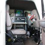 Inside the DOW truck.  Amazing.  Norman, Oklahoma.