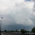 After our tour, we walked out the front of the National Weather Centre and fittingly, there was a storm. Norman, Oklahoma.