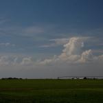 The first towers of the day go up near Grand Island, NE.