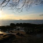 Ships anchored off English Bay in the late (early? 4pm) afternoon sun...