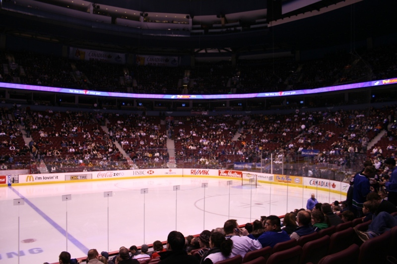 NHL Hockey - GM Place - home of the Vancouver Canucks