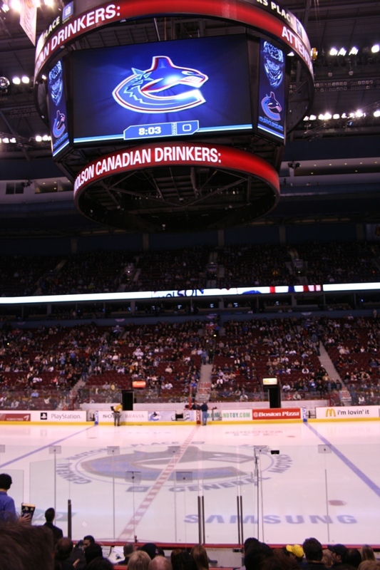 NHL Hockey - GM Place - home of the Vancouver Canucks