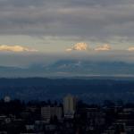 The dormant volcanic mountains east of Seattle get up to 14,000ft