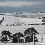 The snow stretched right through the La Trobe Valley.