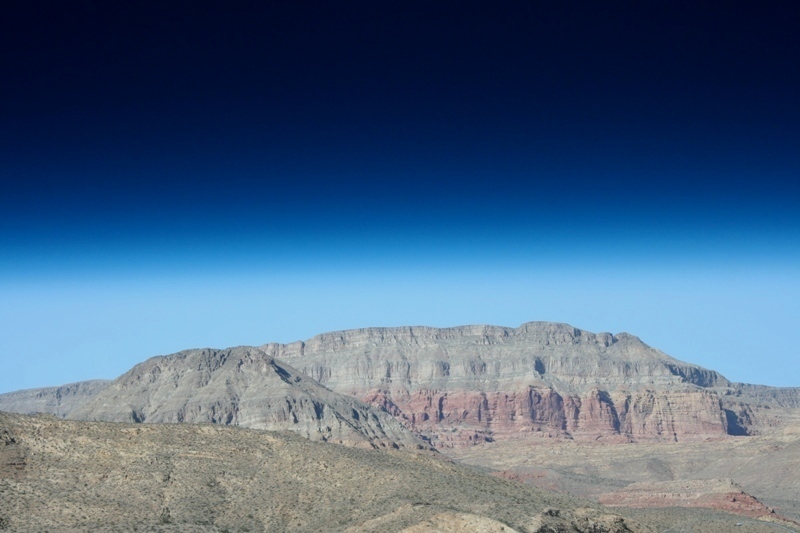 Arizona landscape from I-15.